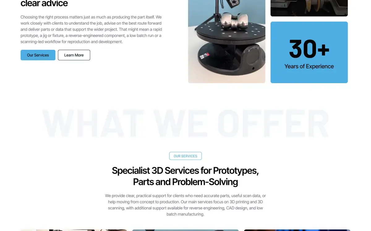 3D Complete Solutions, third detail