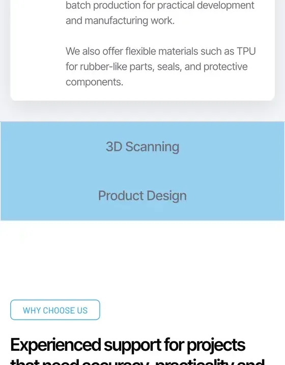 3D Complete Solutions, on a phone