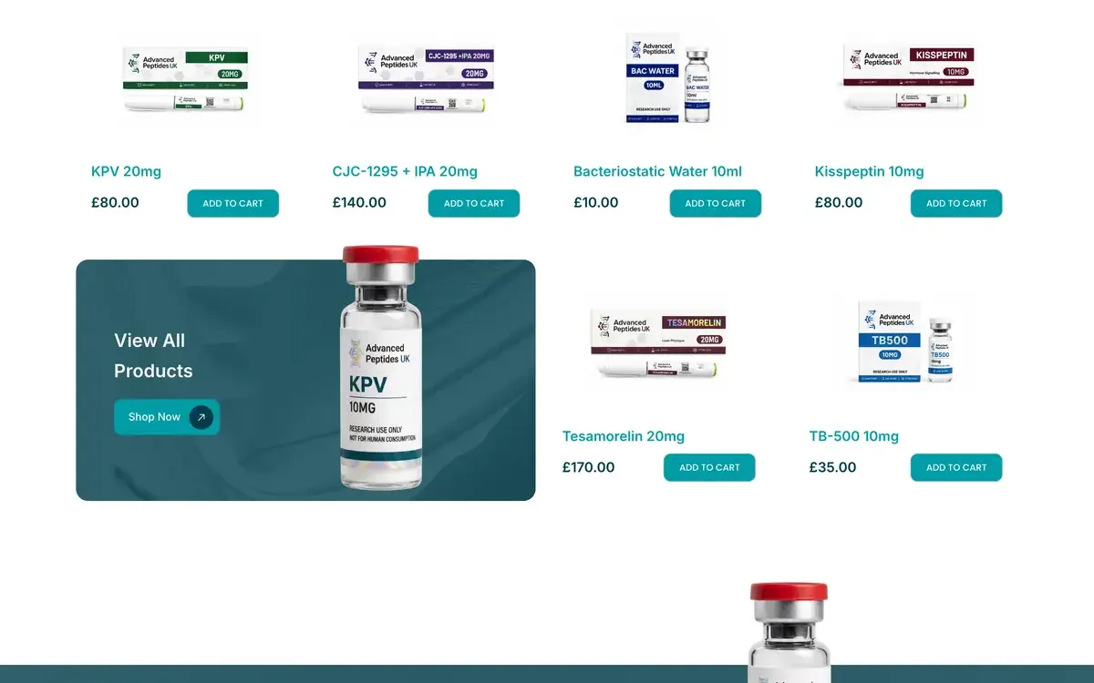 Advanced Peptides UK, third detail