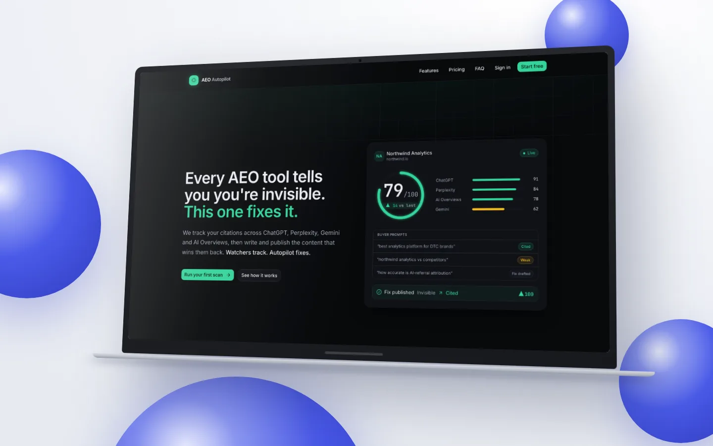 AEO Autopilot website