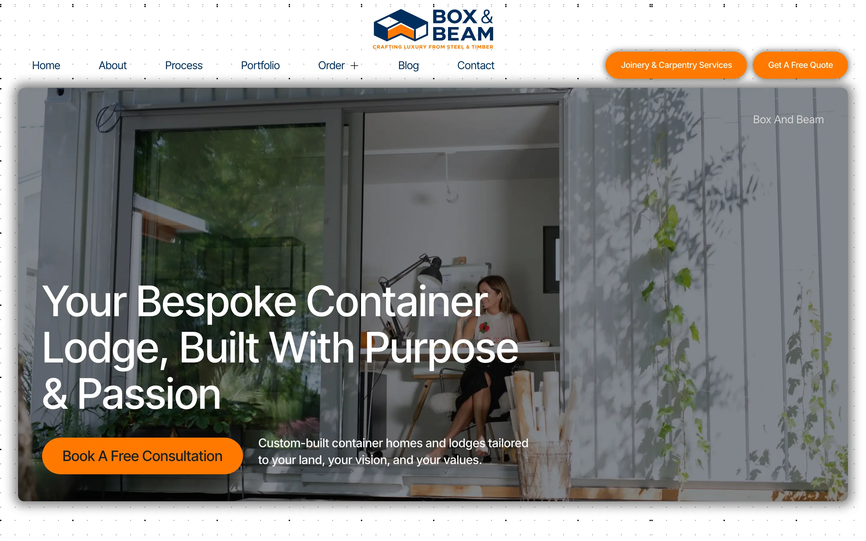 Box and Beam Containers website