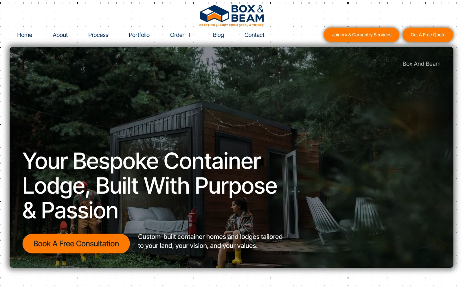 Box and Beam website