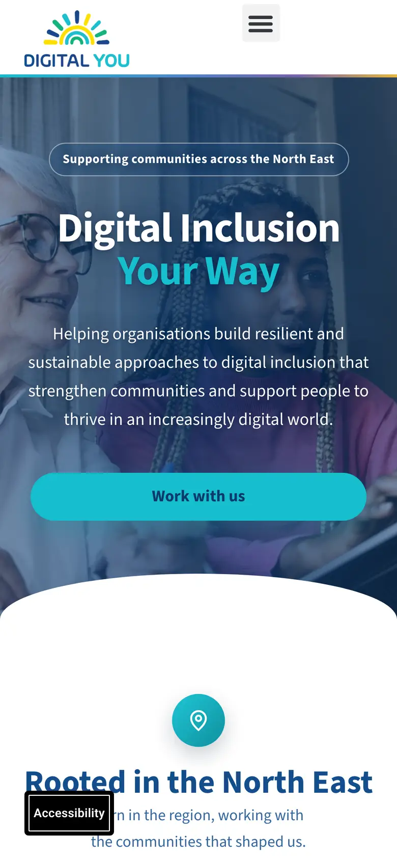 Digital You CIC on a phone