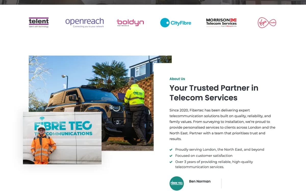 Fibre Tec, first detail