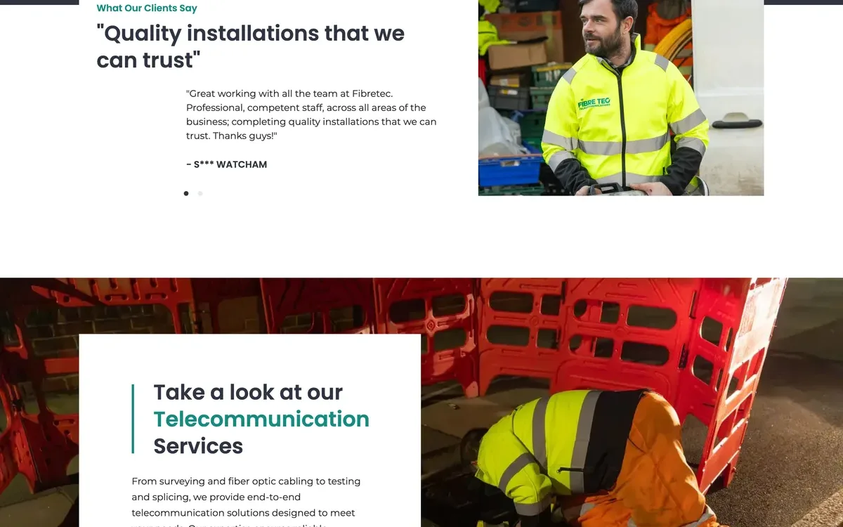 Fibre Tec, second detail
