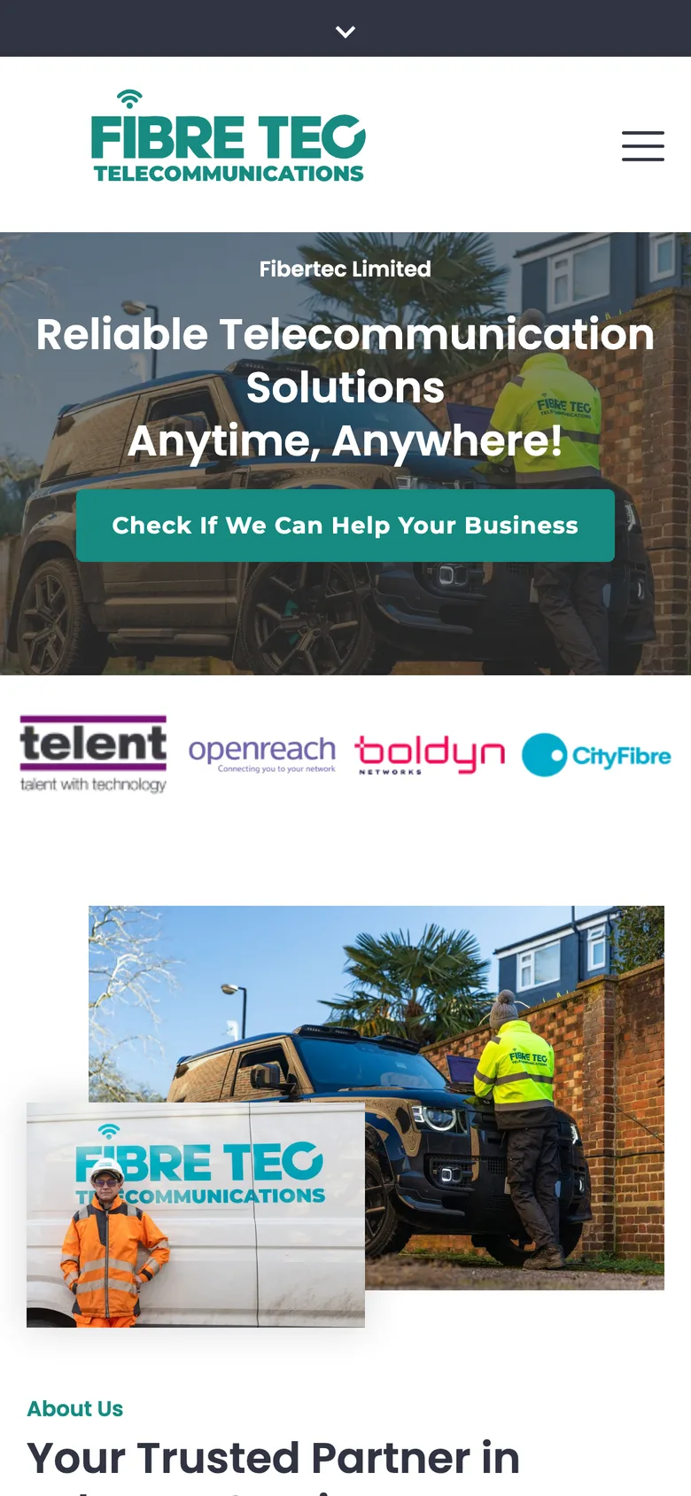 Fibre Tec on a phone