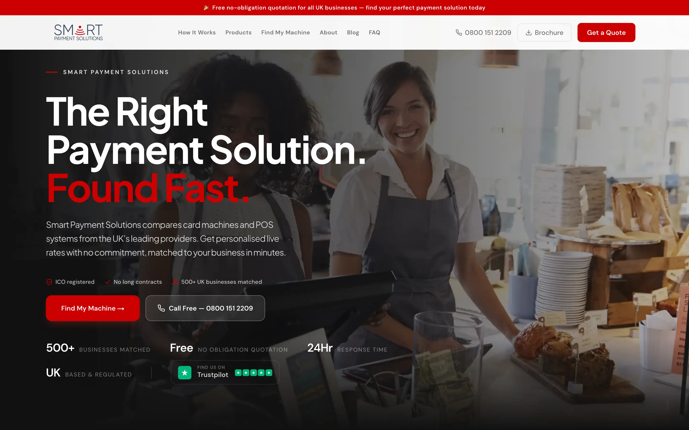 Smart Payment Solutions website