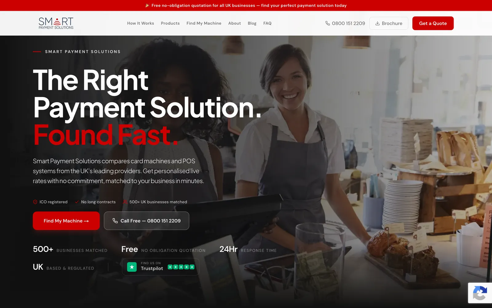 Smart Payment Solutions website
