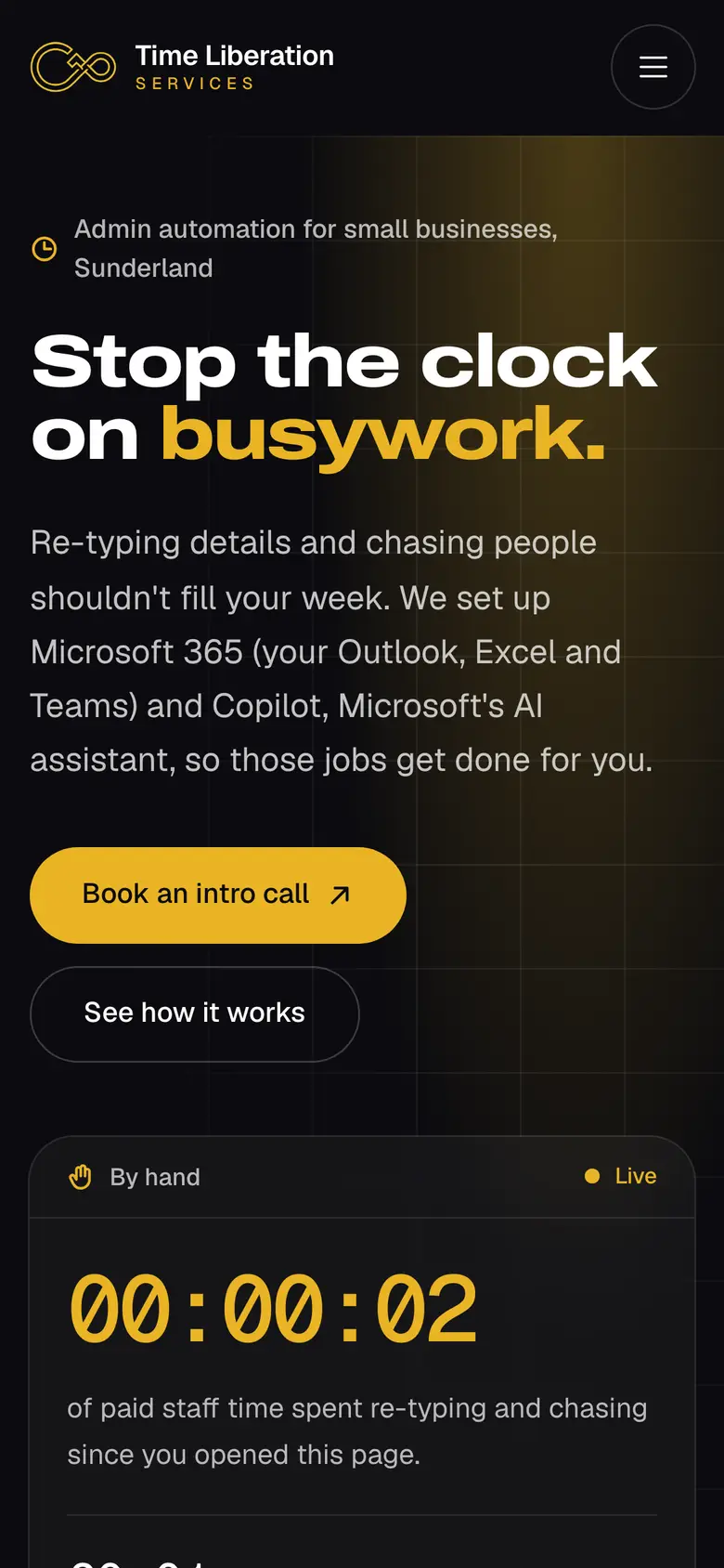 Time Liberation Automation on a phone