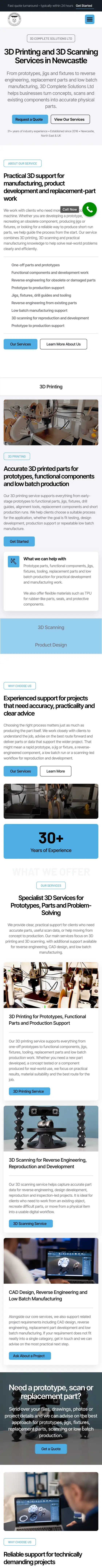 3D Complete Solutions on a phone
