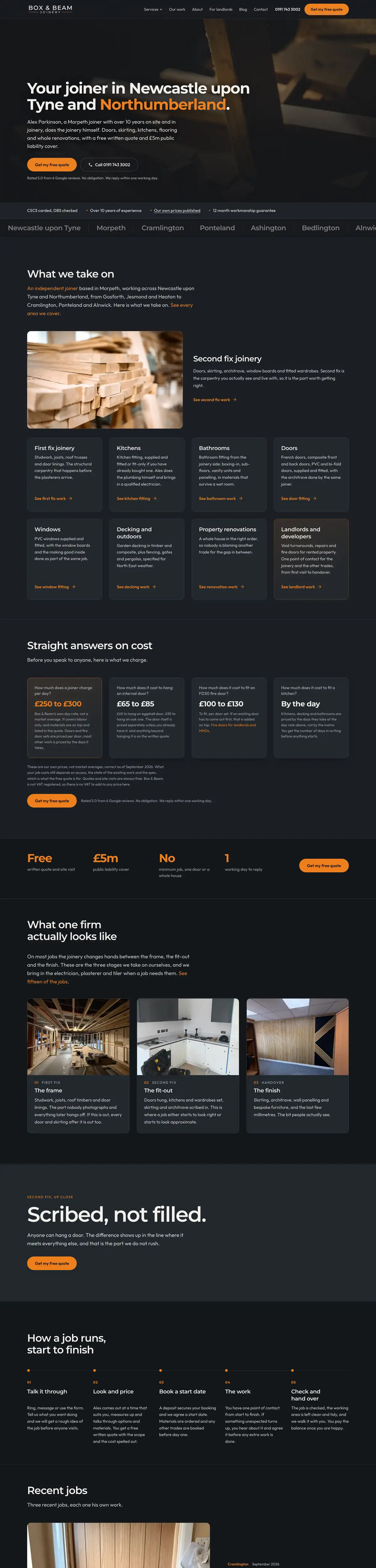 Box and Beam Joinery on desktop
